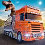 Animal Zoo Transporter Truck Driving Game 3D