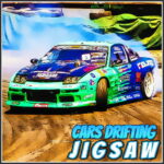 Cars Drifting Jigsaw